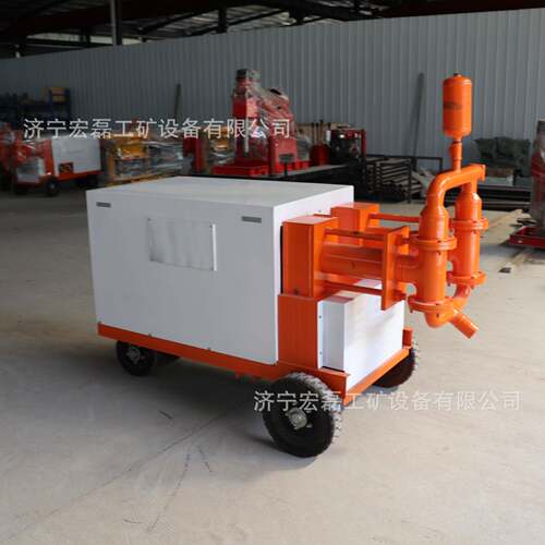 WD砂浆双液注浆机隧道地基护坡加固15KW双缸水泥灌浆机注浆泵