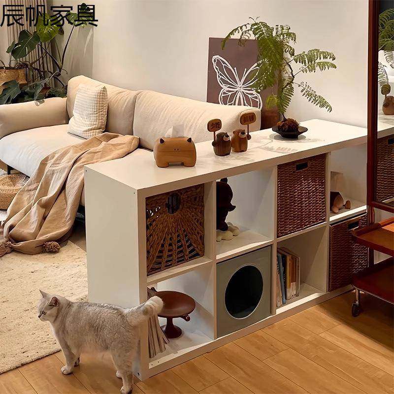 书架落地置物架沙发边柜卡莱克格子柜收纳柜子半包围床边柜八格柜,影音电器,DIY配件,淘宝优惠券,粉丝福利购,淘宝优惠卷