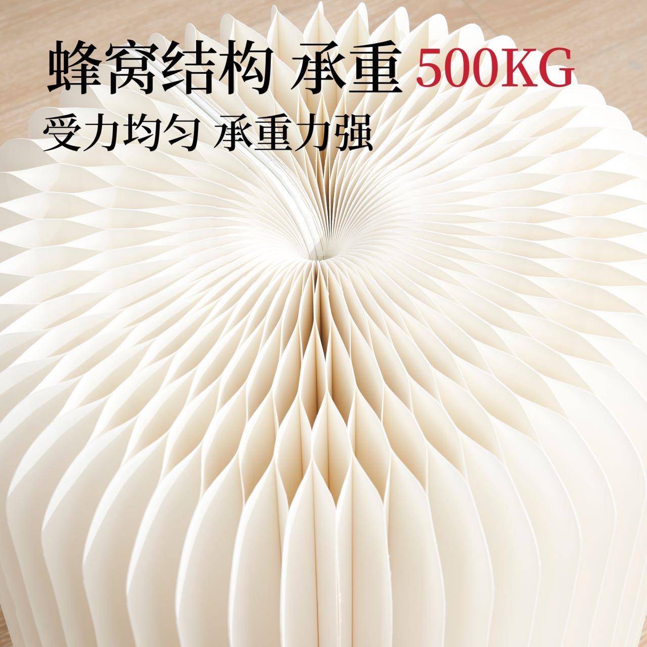 现圆柱折叠凳小家用纯色可货折叠便APO携红收纳网圆形儿童凳子