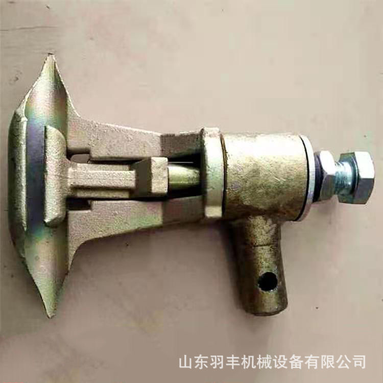 羽丰牌矿用吊椅抱索器 游乐缆车卡簧式抱索器 卡箍式滑道配件