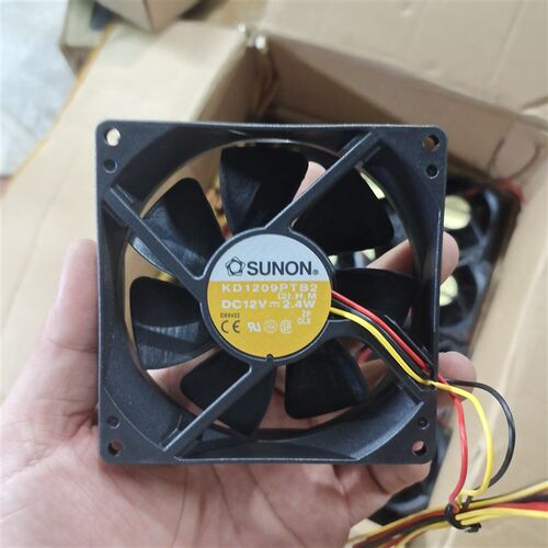 KD1209PTB2 (2).H.M 全新SUNON/建准 9025 12V 2.4W 9CM 散热风扇