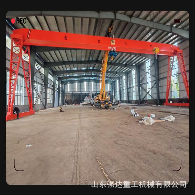 电动单梁门式起重机工业用多规格单梁龙门吊5吨吨10吨龙门吊财来