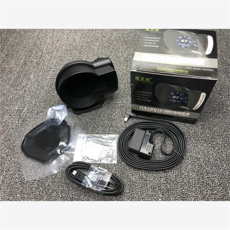 魔术师OBD多功能仪表 汽车改装车D速水温电压转速涡轮压力赛车仪