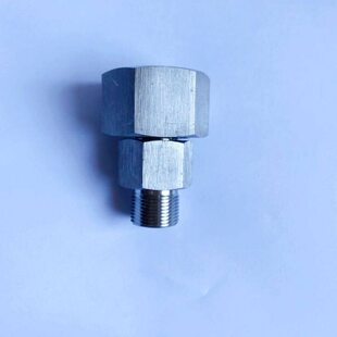 不锈钢内外丝转换接头 一寸转M22x1.5 分体 内牙G1一寸 外M22x1.5
