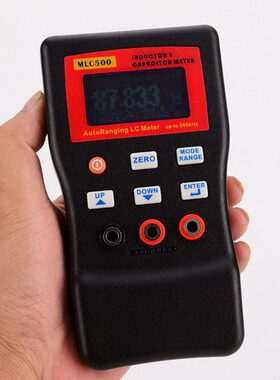 晶研电容电感表MLC500电容表仪器高精度1%数字小型自动量程测试仪