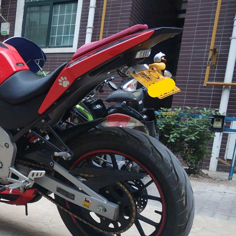 适用阿普利亚GiPR150 GPR250R短尾牌架照改装件