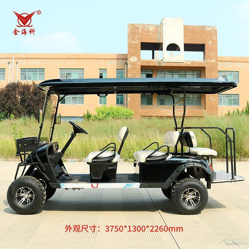 电逻动高尔球景区夫摆渡车车楼盘接待看房车校园物业巡高尔夫球车