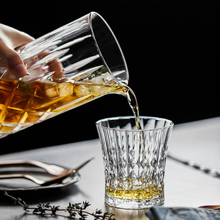 德国水晶玻璃杯酒吧调酒师专用鸡尾酒调酒杯混合搅拌杯子酒具套装