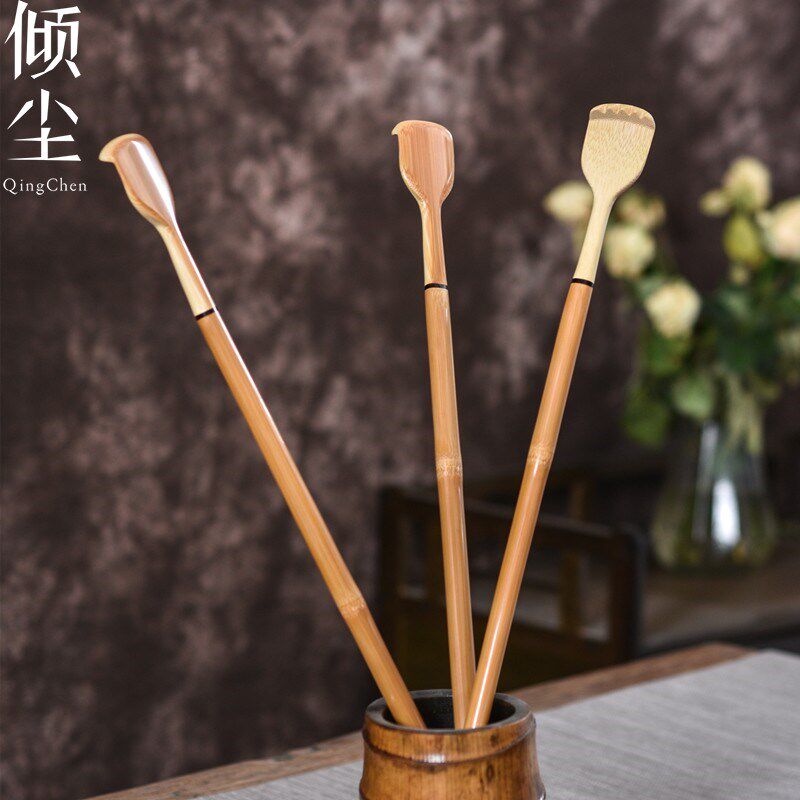 倾尘 高端实心玉竹痒痒挠 文玩竹制品 可养 手工精磨抓背抓痒神器
