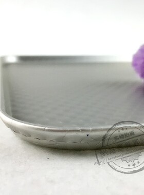 三能烘焙器具30*40CM长方形家用烤盘SN1313铝合金波纹不沾SN1314