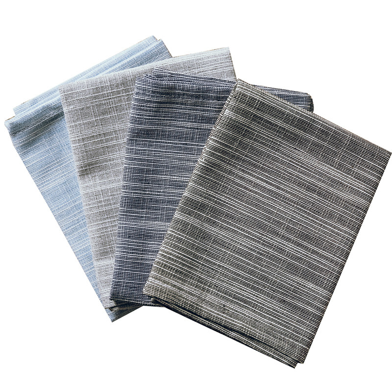 日用餐具碗盘桌垫 布艺 日式简约长方形隔热餐桌垫桌布家用餐桌布