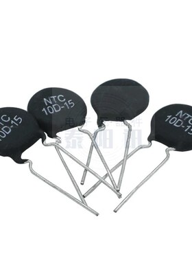 NTC直径15MM MF72黑色热敏电阻 3D/5/8/10/15/16/20/22/30/47D-15