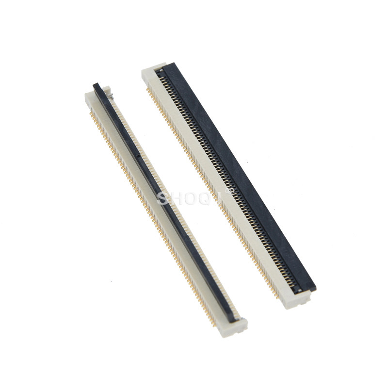 FPC排线 0.5/1.0mm间距 24P/20P 1米加长线延长线 VCD机 显示屏线