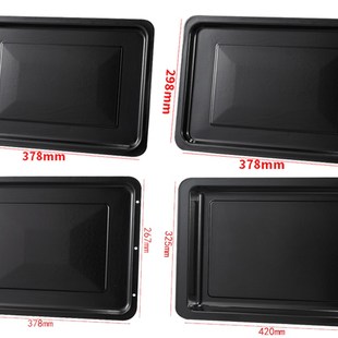 烤盘家用15升18升25升30升35升38升烤箱烤盘烘焙托盘食物搪瓷烤盘