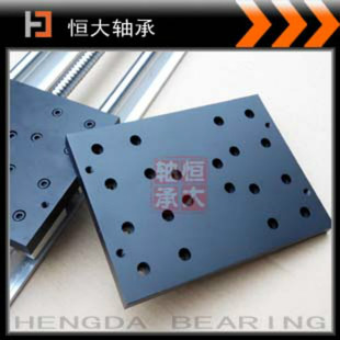 SBR16UU滑块加1605丝杆螺母座组合铝制台面板 台板 工作台