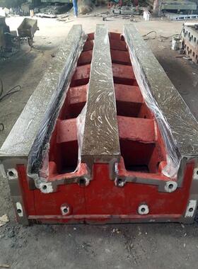 T机床件 树脂砂2019.4.2翻砂铸造床铸身底座 大型灰铁H250铸件