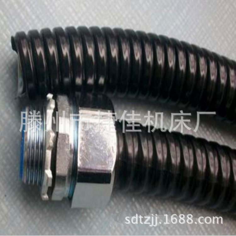 【大口径】DPJφ150 6"外丝接头 包塑软管连接器 箱接头 端接头