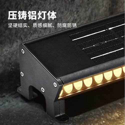993太阳能步户外防洗墙灯  水铝壳道灯LED庭院灯 新款花园地面线