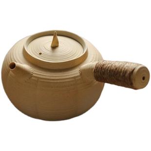 1VP白泥砂铫 烧水陶壶工R夫茶FS6MM5茶壶玉书畏 炭碳电 陶炉煮水