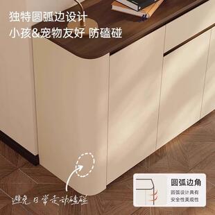 组合户体型圆弧家用33479中靠墙高低餐边小柜柜物柜古风茶水柜储一客厅