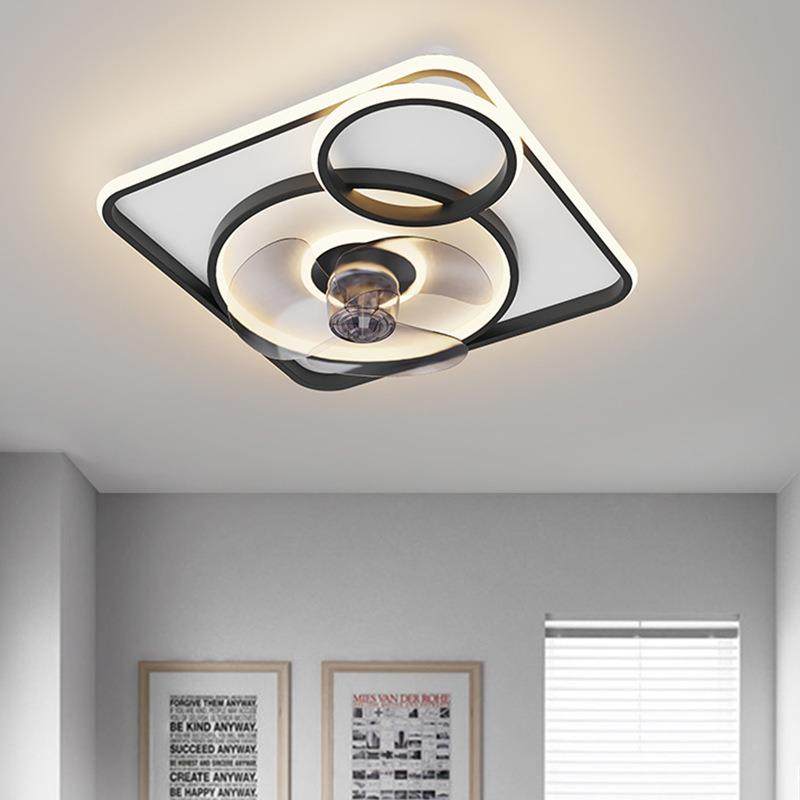 跨境新款简约吸CL50 C顶风扇智能吊灯扇灯顶一书体卧室餐厅房吊灯,家装灯饰光源,风扇灯,淘宝优惠券,粉丝福利购,淘宝优惠卷