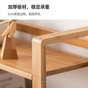 简约实木桌面书架学生简易办公室飘窗小书架宿舍桌上收纳置物架子