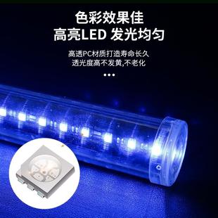 2V防水户外4彩L色D流星E灯管可编程装THQ饰灯条七彩