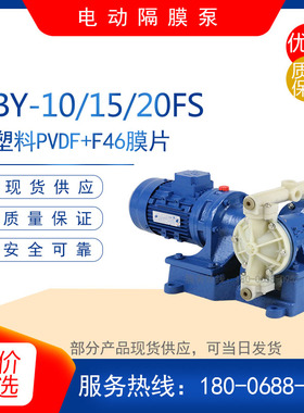 DBY-50/65FS型氟塑料电动隔膜泵 DN65加压泵 自吸泵 耐腐蚀化工泵