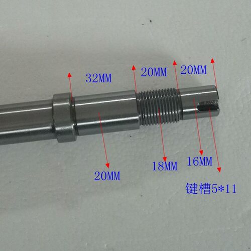 线切割配件 德威星瑞线切割 丝筒丝杆带 螺母T24*3*390,