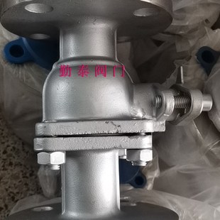 16P 316 不锈钢国标法兰球阀 304 2205 Q641F气动球阀报价 Q41F