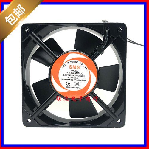 全新SMS施米斯 散热风扇 SF-12025MBL-2 220V 机柜散热风扇