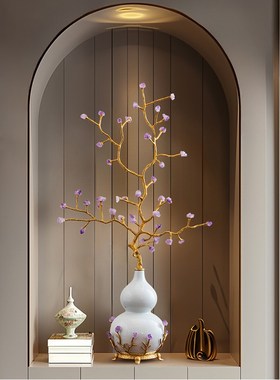 招财葫芦公司大堂玄关装饰v摆件客厅酒柜摆设乔迁新居礼品开业礼