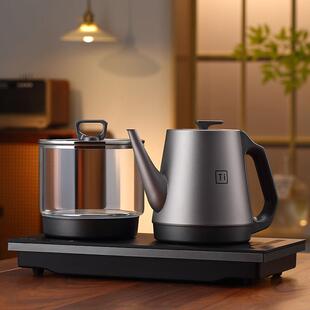 lapunes纯钛全自动上水烧水壶茶台泡茶煮茶专用恒温电热水壶家用