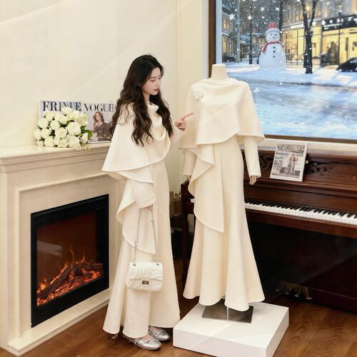 冬装搭配一整套大尺码胖m