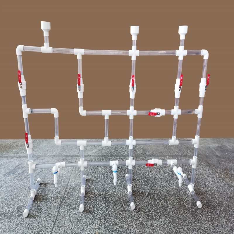 幼儿园水管墙玩水管道透明水管A拼接戏水区户外玩水立体组合环保