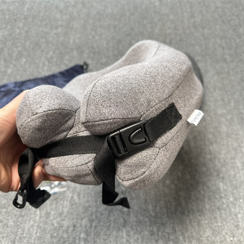 出口单订单!记忆棉旅行枕飞机汽车脖枕护颈枕收纳X便携u形枕头