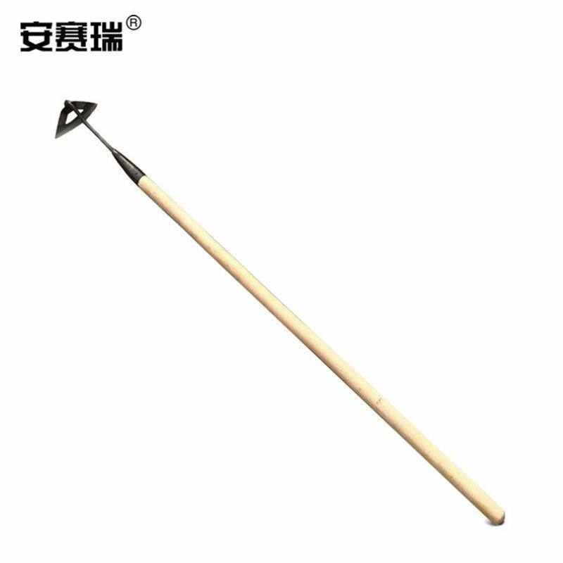安赛瑞全钢空f心锄头1.6米椿木开荒翻地农用大锄头实木长柄空心锄