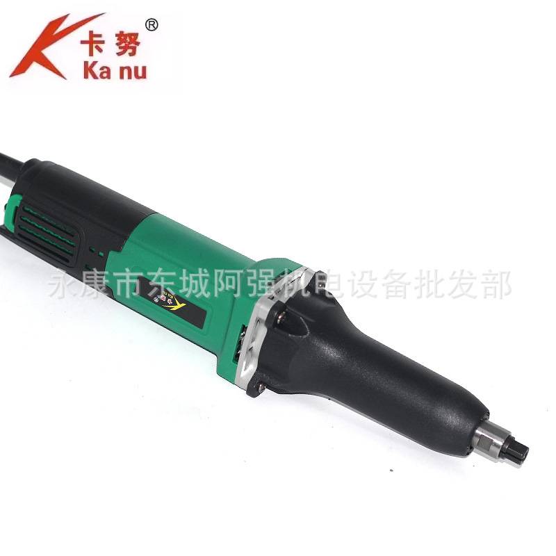 卡努512电磨头大功率加长款电磨920W手持模具打磨级雕刻字抛光机