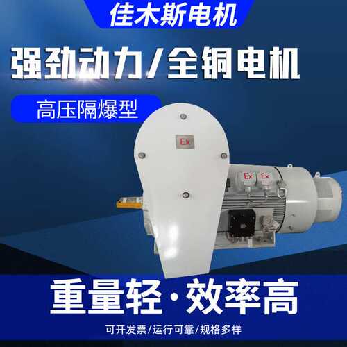 佳木斯电机马达YX3高压电动机隔爆型三相异步110/132/160/185kw