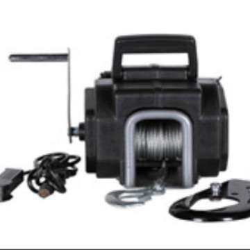 工厂 价12V 5000磅电动船用绞盘