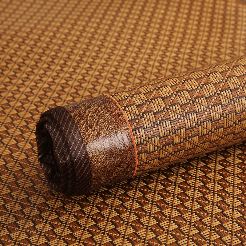 夏季凉席沙发垫夏天冰丝藤席组合坐垫子简约现代防滑纯色沙发套巾