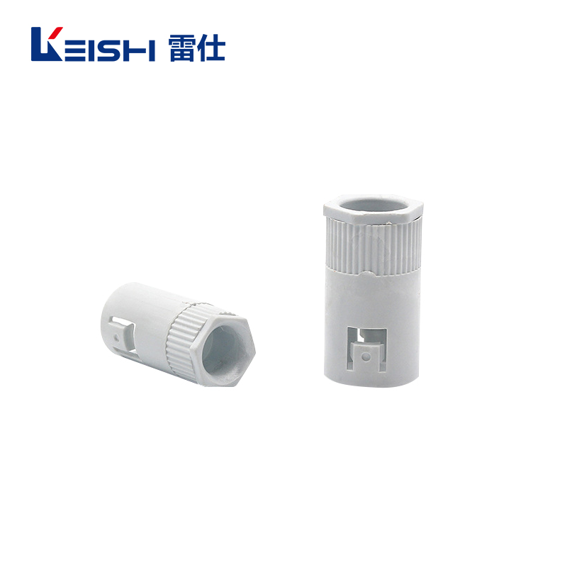 杯梳单边膠胶杯索corrugated connector锁母20pvc线管配件香港