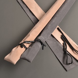 竿套袋鱼竿袋护竿套杆袋帆布长节竿袋护竿高弹力绒布多功能手竿袋