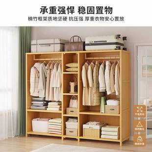 衣衣柜家用卧室BLX现小简约推拉门储代物柜出租房简易大橱户型收