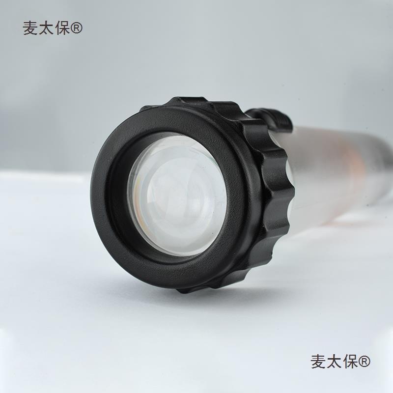 手电筒手摇式晃动充电法发拉手光强麦太保磁铁自电透明应急荧学电