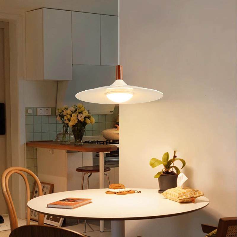 小餐厅灯法式奶油风简约餐飞桌吧台碟灯胡桃木卧室房间床455头吊,家装灯饰光源,智能吊灯,淘宝优惠券,粉丝福利购,淘宝优惠卷