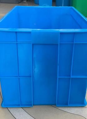 大型塑加料箱工业周转箱MVH 箱塑料物流周转大号带盖箱塑料厚超大