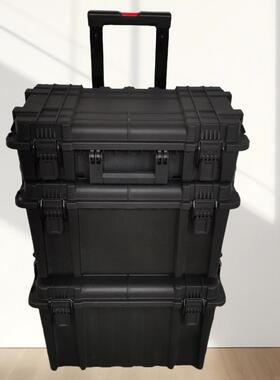 防尘防水组大合IKT式拉杆工具箱堆纳叠五收箱号带轮可移层动工具
