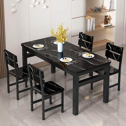 现代143简约租餐家吃用饭桌小户型桌子椅子一套饭店出桌房餐桌椅