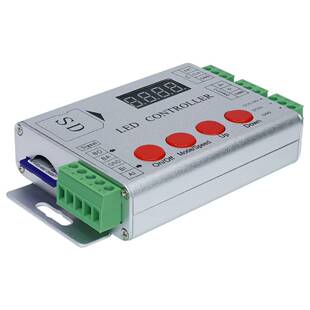 SD 编程 幻彩控制器 兼容WS2812B SK6812 WS2801 LPD8806 5V~24V